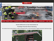 Tablet Screenshot of ff-katernberg.de